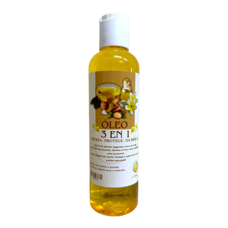 Imagen de ACEITE ÓLEO ARGAN 125ml 3 EN 1