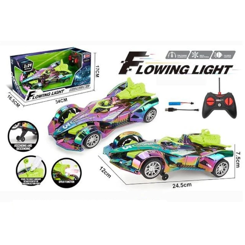 Imagen de CARRO FLOWING A CONTROL HECHA HUMO