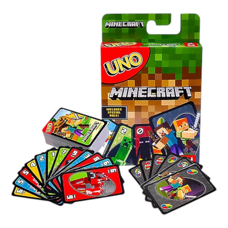 Imagen de JUEGO DE CARTAS UNO MINECRAFT