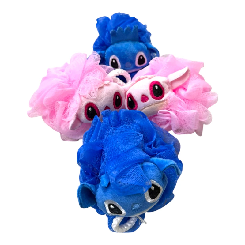 Imagen de DOCENA ESTROPAJO STITCH Y ANGEL