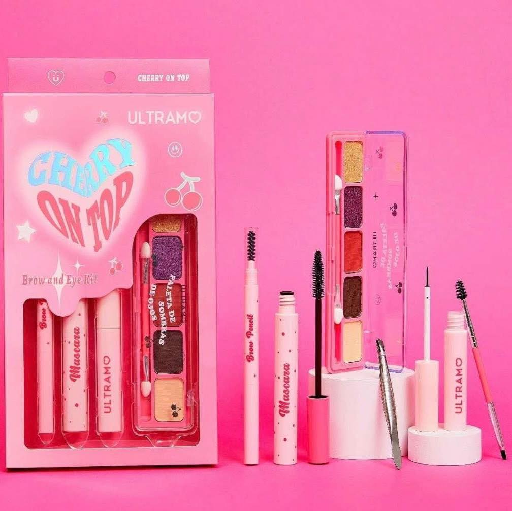 Imagen de KIT MAQUILLAJE CHERRY ON TOP ULTRAMO