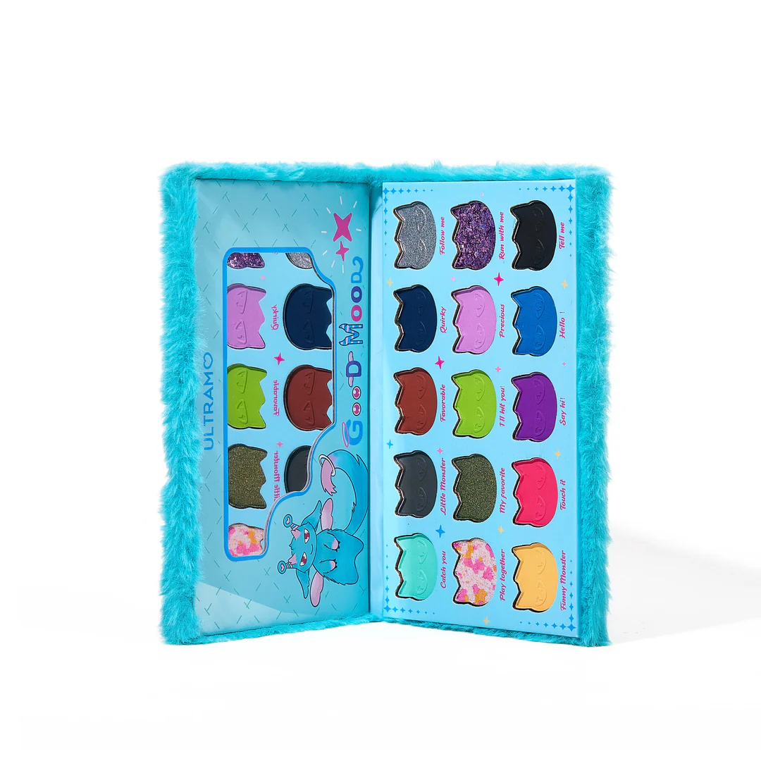 Imagen de PALETA SOMBRAS PELUCHE GOOD MOOD ULTRAMO