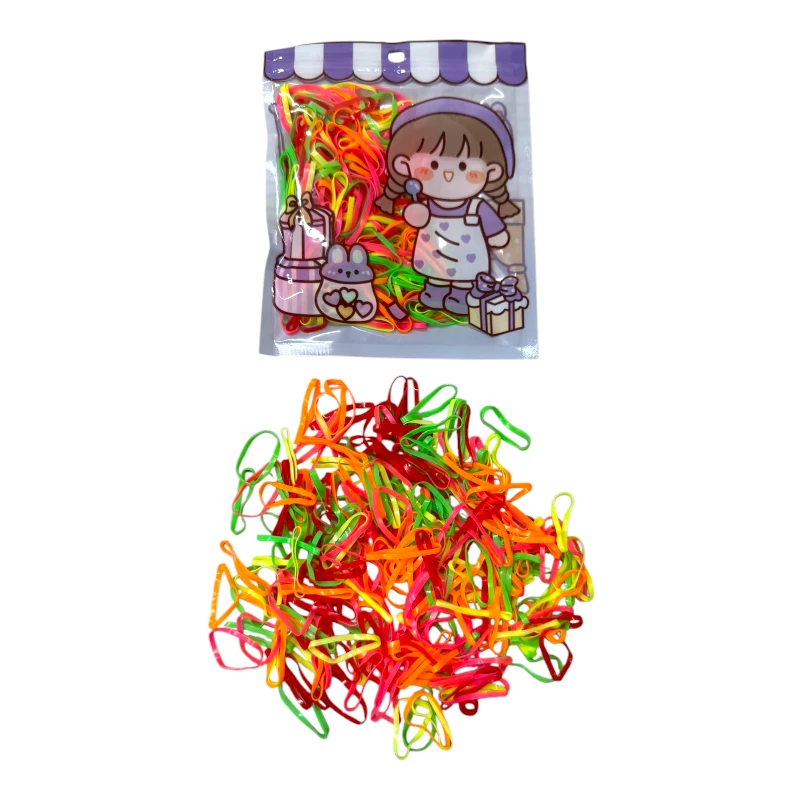 Imagen de DOCE BOLSITA LIGA CABELLO KAWAII