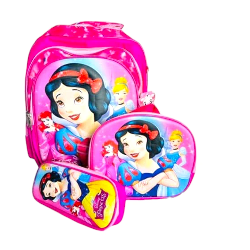 Imagen de COMBO MOCHILA TRIO LED #21 BLANCA NIEVES