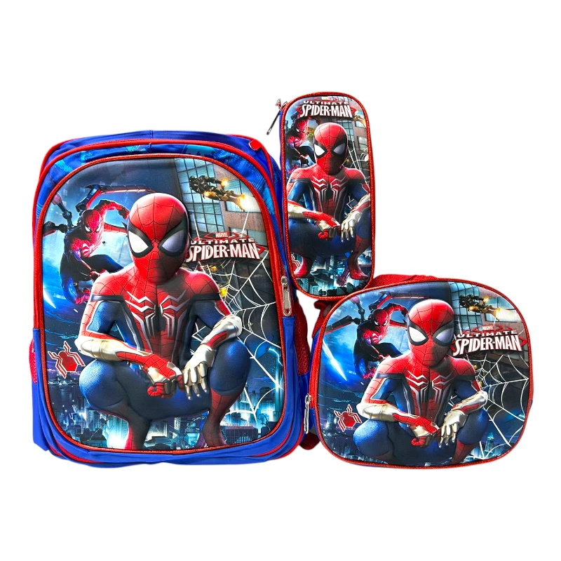 Imagen de COMBO MOCHILA TRIO LED #39 SPIDERMAN