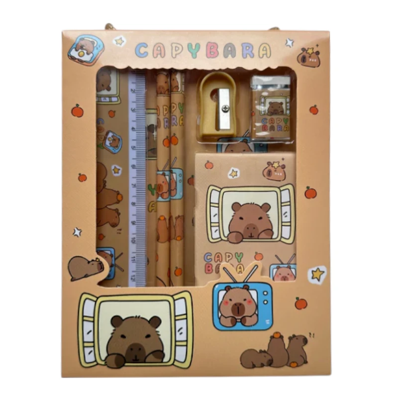 Imagen de SET PAPELERIA C/6 PIEZAS CAPIBARA