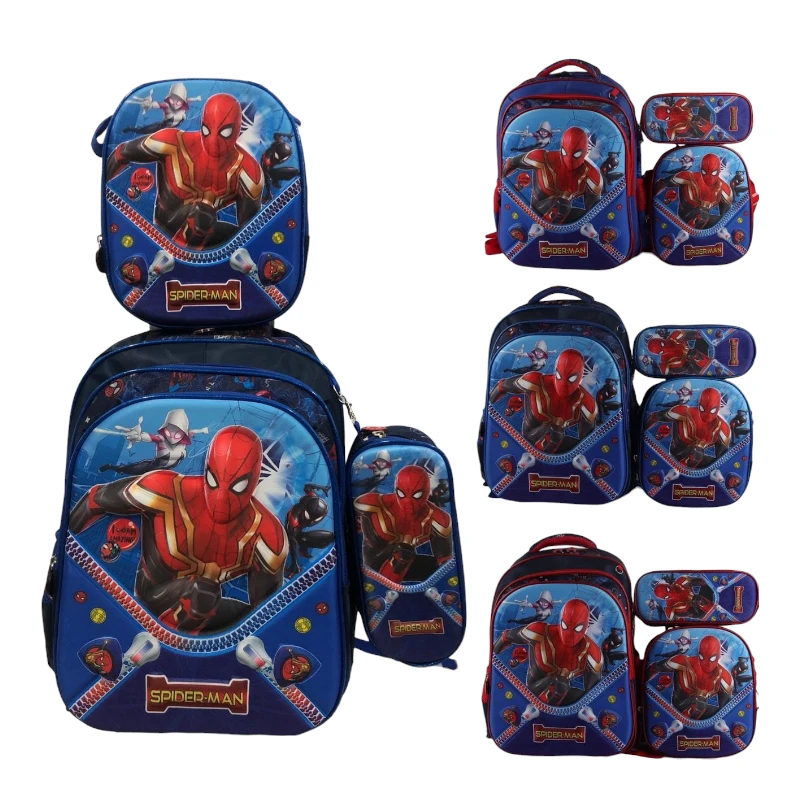 Imagen de COMBO MOCHILA TRIO LED #88 SPIDERMAN 🦄