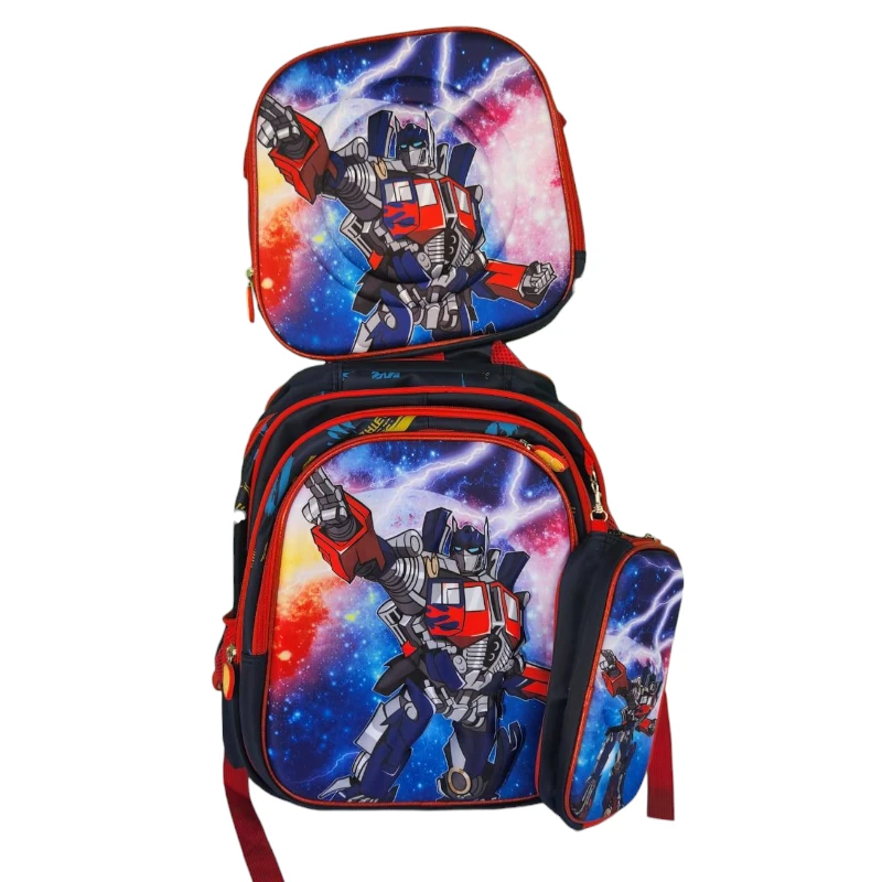 Imagen de COMBO MOCHILA TRIO LED #83 OPTIMUS PRIME 🦄