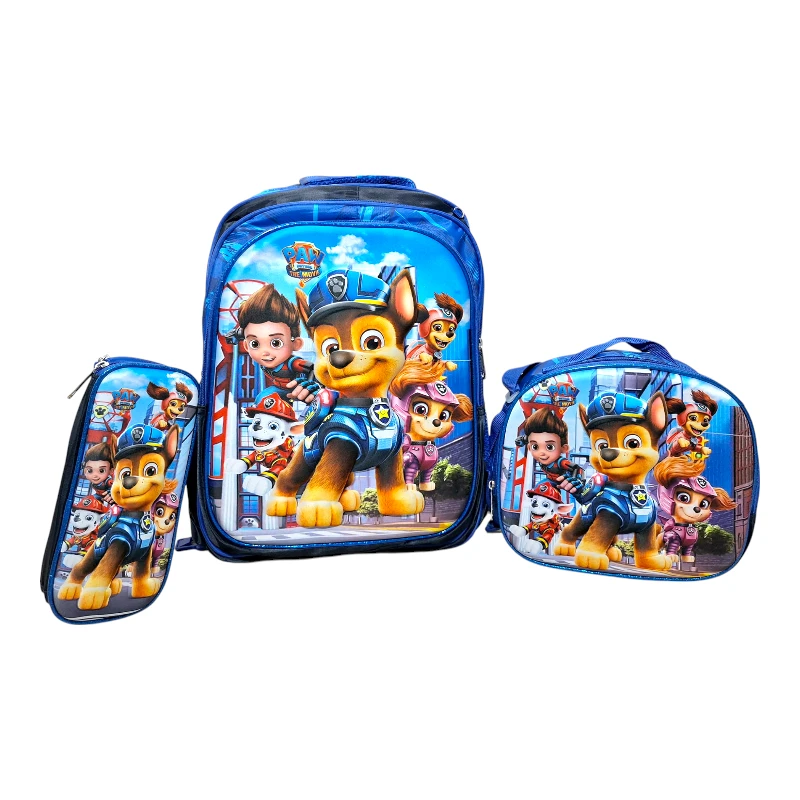 Imagen de COMBO MOCHILA TRIO LED #51 PAW PATROL