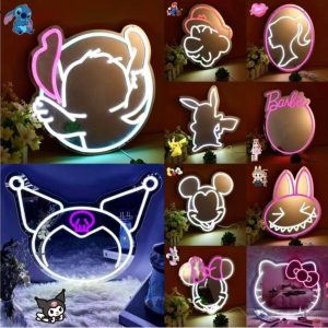ESPEJO LED PERSONAJES AL AZAR