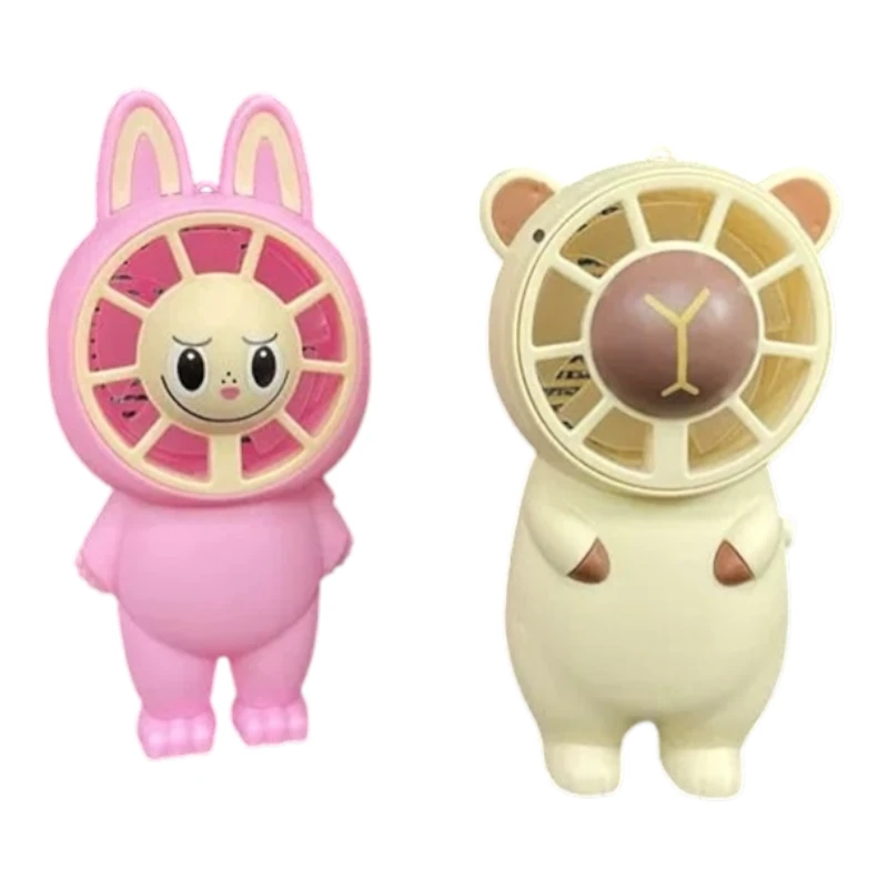 Imagen de VENTILADOR LABUBU - CAPIBARA RECARGABLE
