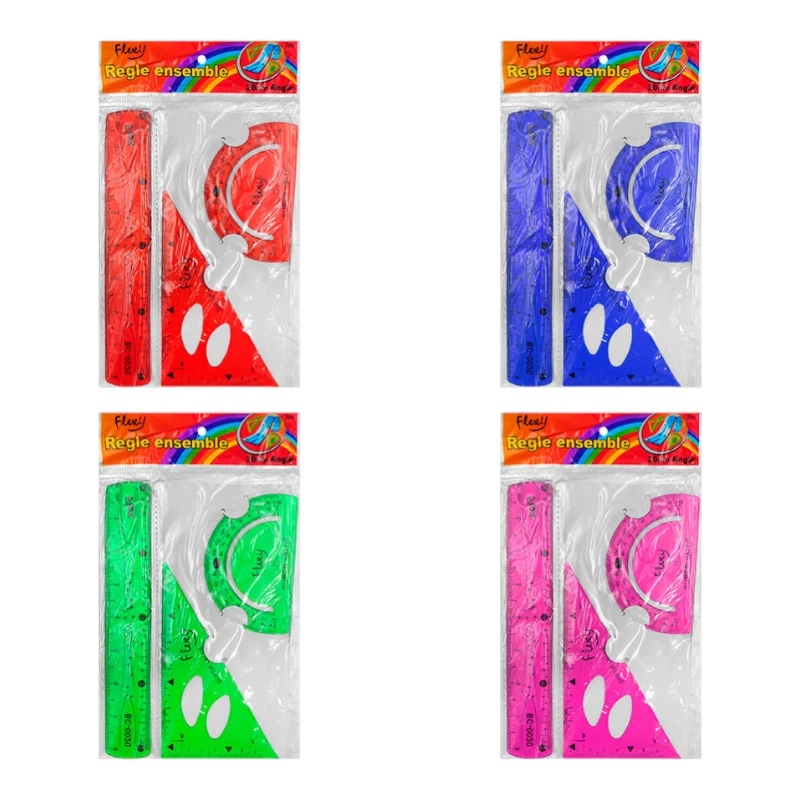 Imagen de JUEGO GEOMETRIA 4 PZ FLEXY
