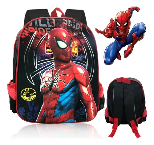 Imagen de COMBO MOCHILA TRIO LED #61 SPIDERMAN