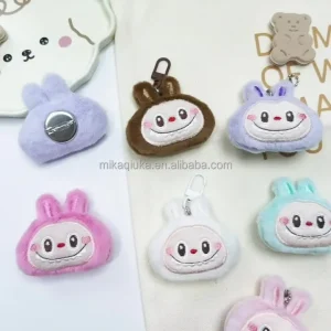 10 LLAVERO CARA LABUBU PELUCHE