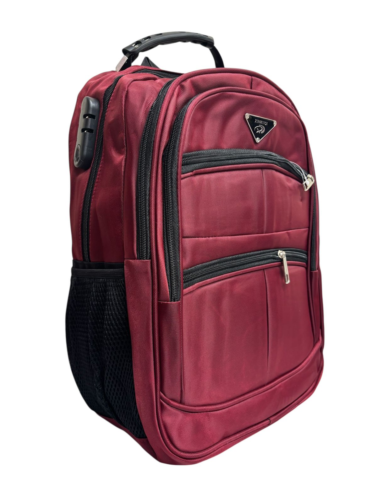 Imagen de MOCHILA LISA IMPERMEABLE REFORZADA CANDADO SEGURIDAD