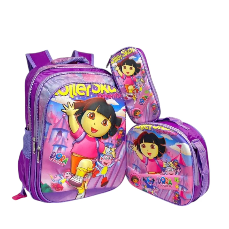 Imagen de COMBO MOCHILA TRIO LED #91 DORA 🦄
