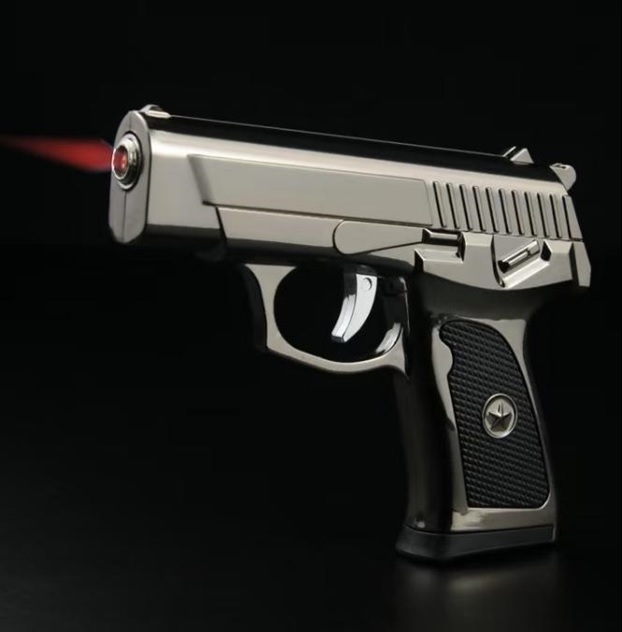 Imagen de ENCENDEDOR FORMA DE PISTOLA RECARGABLE GAS BUTANO
