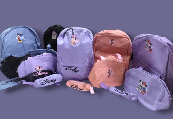 mochila trio disney