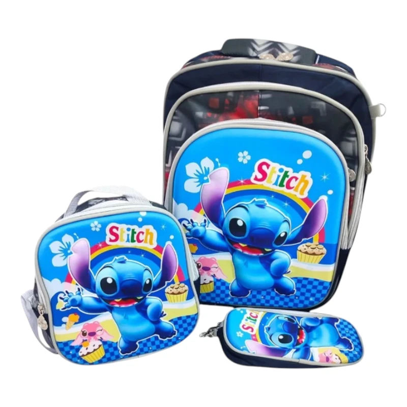 Imagen de COMBO MOCHILA TRIO #65 STITCH