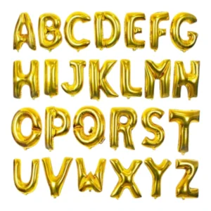 PIEZA GLOBO LETRAS 45cm