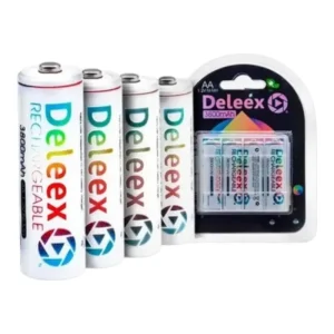 PAQ. 4 BATERIA AA RECARGABLE 3800mAh DELEEX