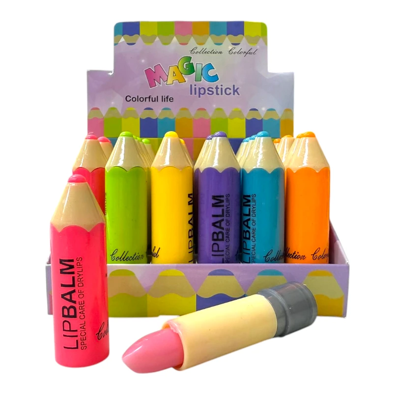 Imagen de CAJA 24 LIPBALM LAPIZ MAGICO