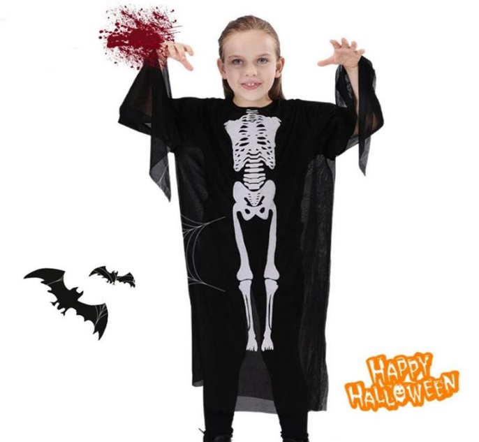 Imagen de DISFRAZ CALAVERA INFANTIL