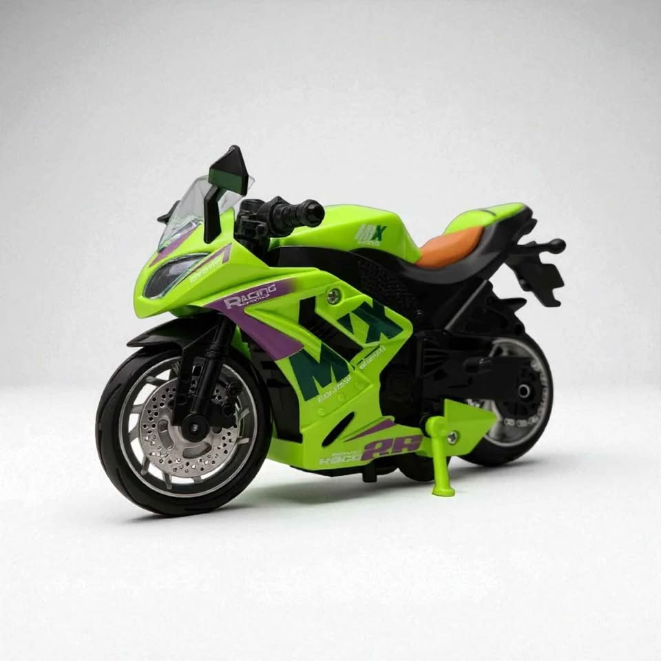 Imagen de MOTO JUGUETE FRICCION CON FUNCIONES