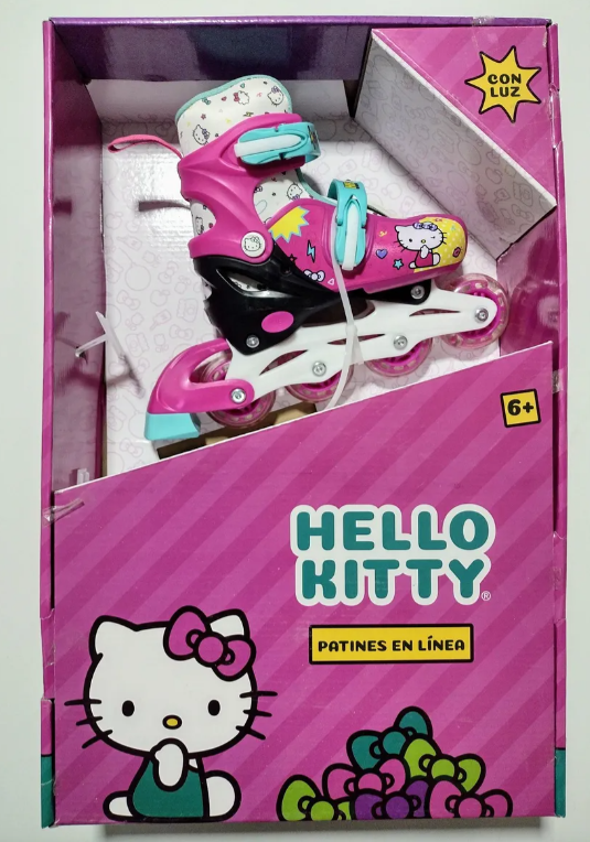 Imagen de PATINES LINEA HELLO KITTY TALLA 19-21 AJUSTABLE T378056-A