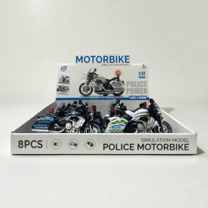 CAJA 8 MOTO POLICIA CON FUNCIONES