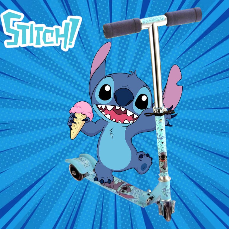 Imagen de SCOOTER TRES RUEDAS CON LUZ *STITCH*