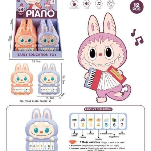 CAJA 12 PIANO DIDACTICO LABUBU