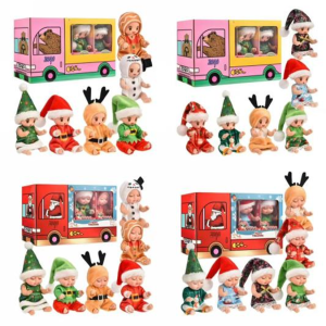 AUTOBUS CON 6 NENUCO BABY NAVIDEÑO