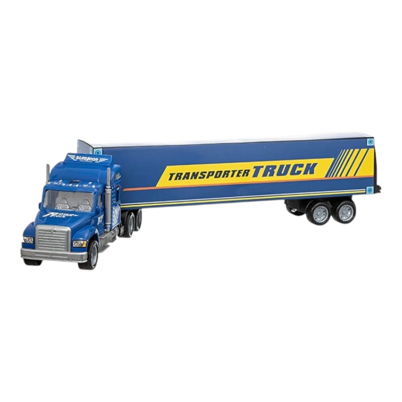 Imagen de TRAILER 60cm FRICCION TRANSPORTER TRUCK