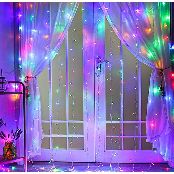 Imagen de CORTINA LED NAVIDEÑA 200