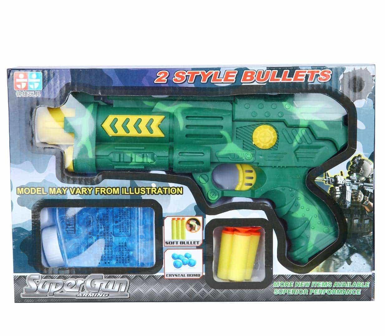 Imagen de PISTOLA SUPER GUN HIDROGEL + BULLET