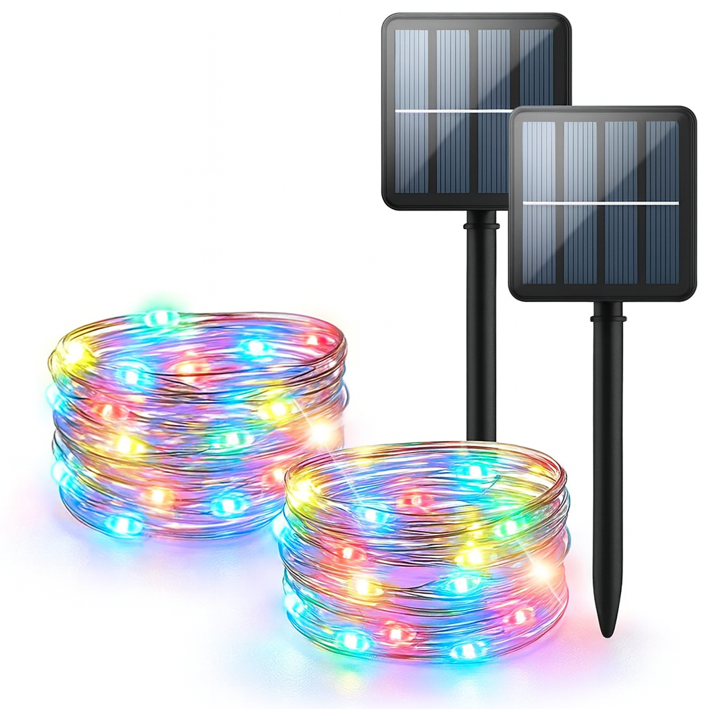 Imagen de KIT 2x1 TIRA LED SOLAR 5mt C/U