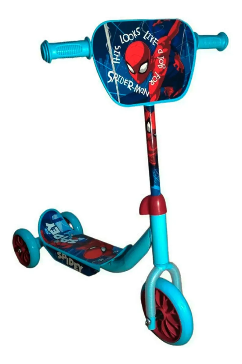 Imagen de TRI SCOOTER SPIDER MAN EN CAJA