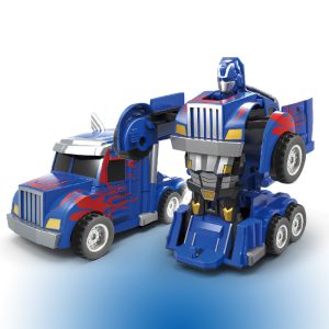 CAJA 10 OPTIMUS PRIME CAMION SE TRANSFORMA