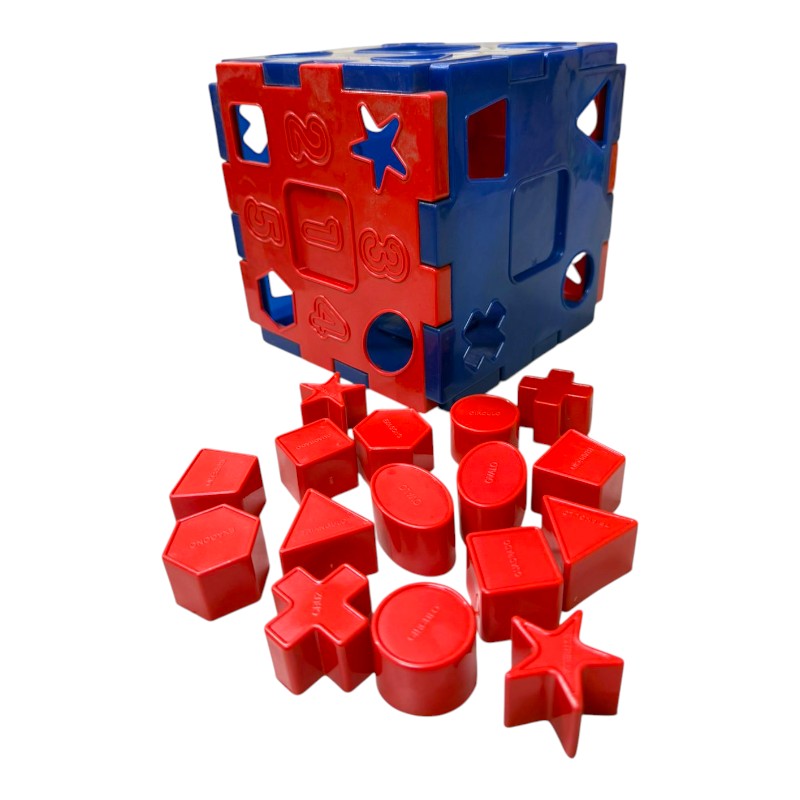 Imagen de CUBO DIDACTICO CON BLOQUES