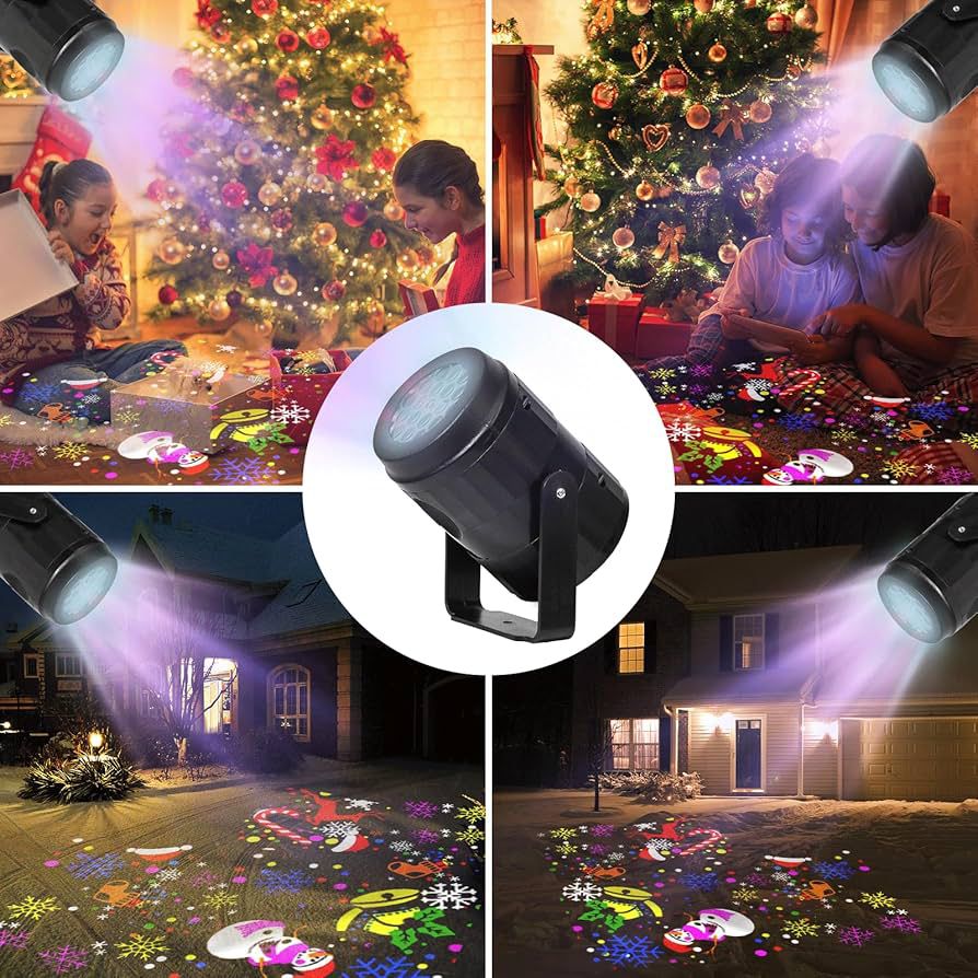 Imagen de PROYECTOR NAVIDEÑO CON BASE