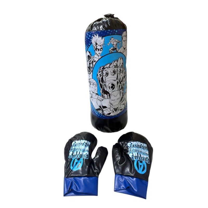 Imagen de COSTAL DE BOX AVENGERS CON GUANTES