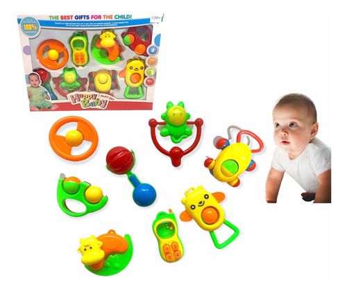 Imagen de MEGA SET 8 SONAJA HAPPY BABY