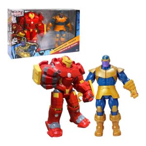 SET HULKBUSTER + TANOS MARVEL ORIGINAL