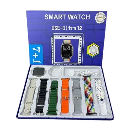 Imagen de RELOJ SMART WATCH 7 EN 1 *ULTRA12*