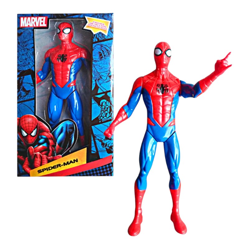 Imagen de JUGUETE FIGURA SPIDER MAN CAJA AZUL