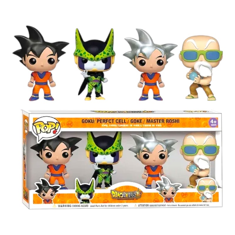 Imagen de SET 4 FIGURA POP *DRAGON BALL*