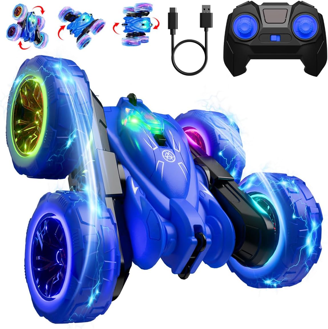 Imagen de CARRO TRICK STORM CONTROL RECARGABLE LLANTAS LED