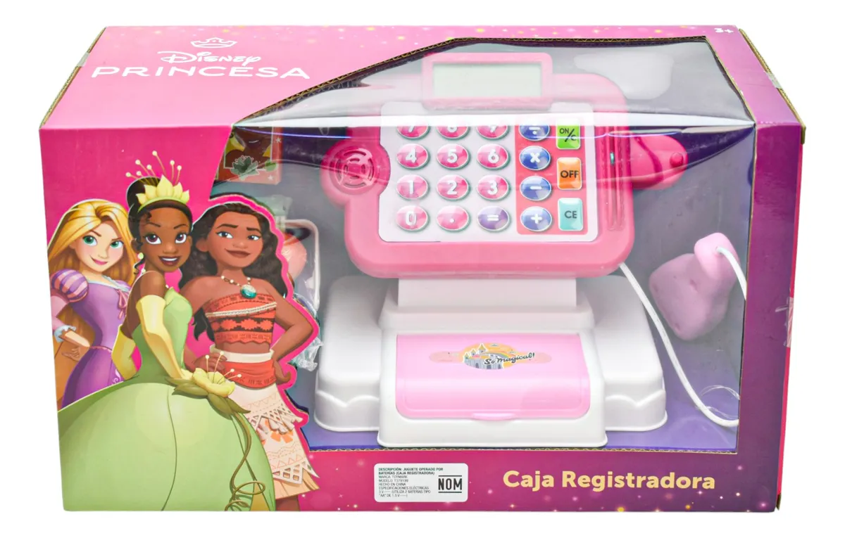 Imagen de CAJA REGISTRADORA PRINCESAS CON ACCESORIOS