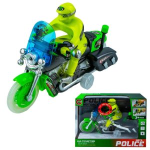 MOTO POLICE FRICCION CON FUNCIONES